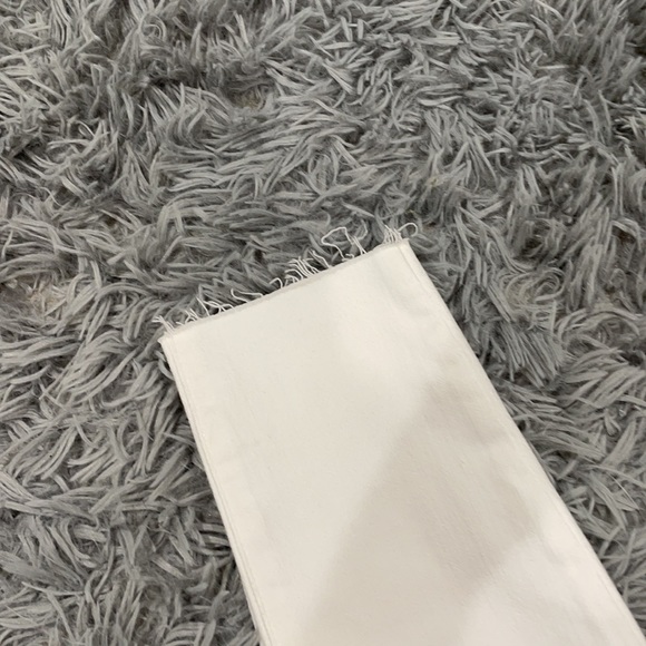 NEW • Frame • Le High Skinny Jeans Blanc White Frayed Hems Women’s 25 High Rise - Picture 3 of 6